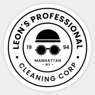 Leon's Professional Cleaning Corp Sticker